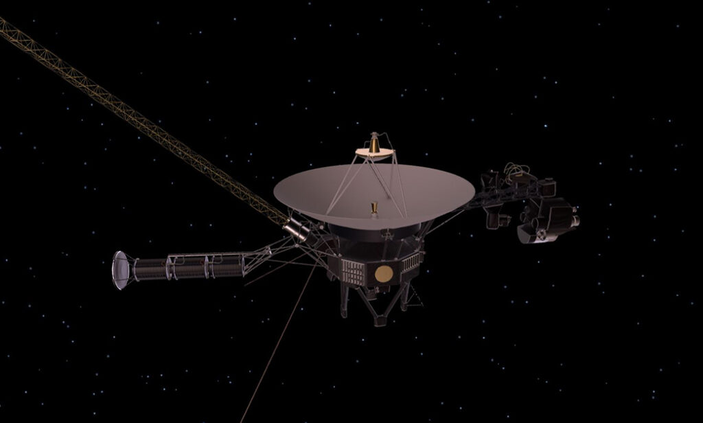 The Voyager 1 spacecraft
