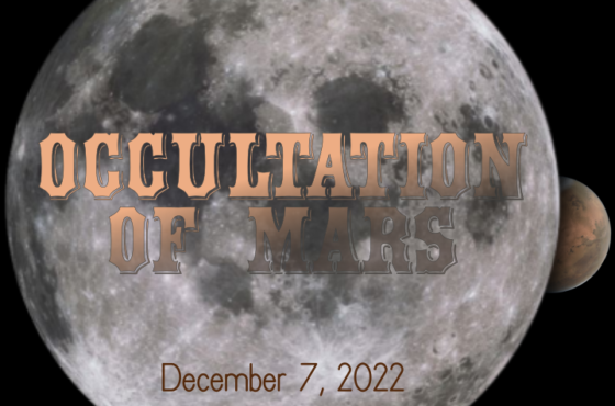 Chamberlin Open House  – Mars Occultation Special!