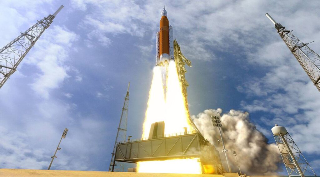 launch of Artemis 1
in December 2022